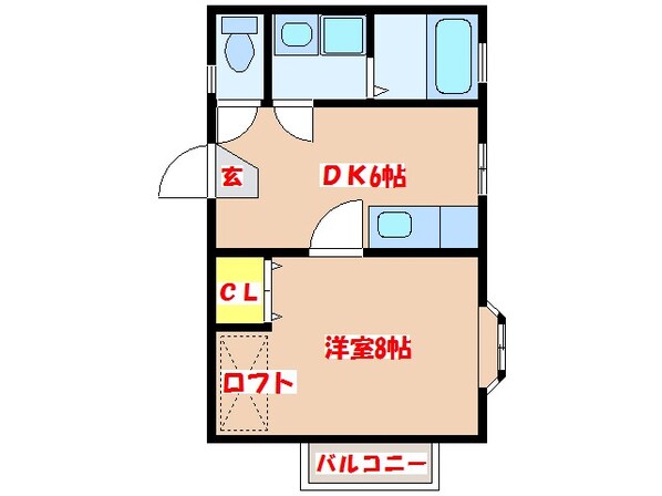 キャッスルヒル　Ⅱの物件間取画像